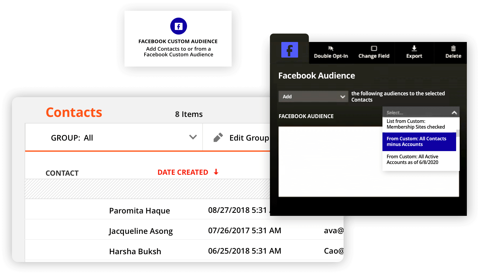 A screenshot of Campaign Map automation in the Ontraport app