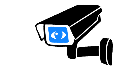 Icon of a security camera