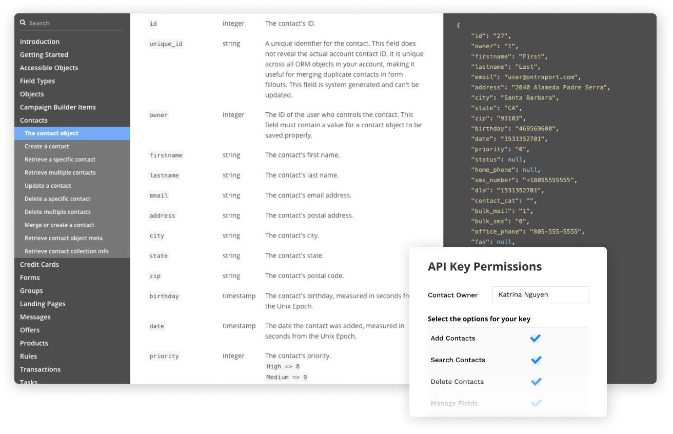 A screenshot of an automation map in the Ontraport app