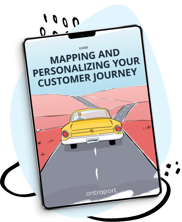 An ipad with a Marketing Campaign Strategy Worksheet showing.