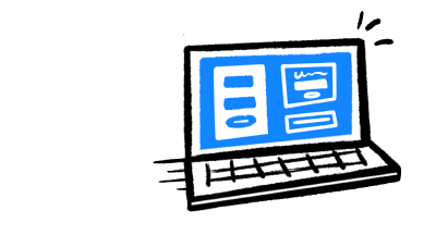 Icon of a laptop screen