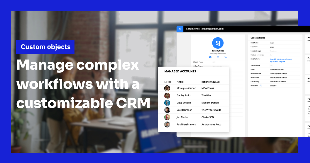 Customizable CRM for unique business processes | Ontraport