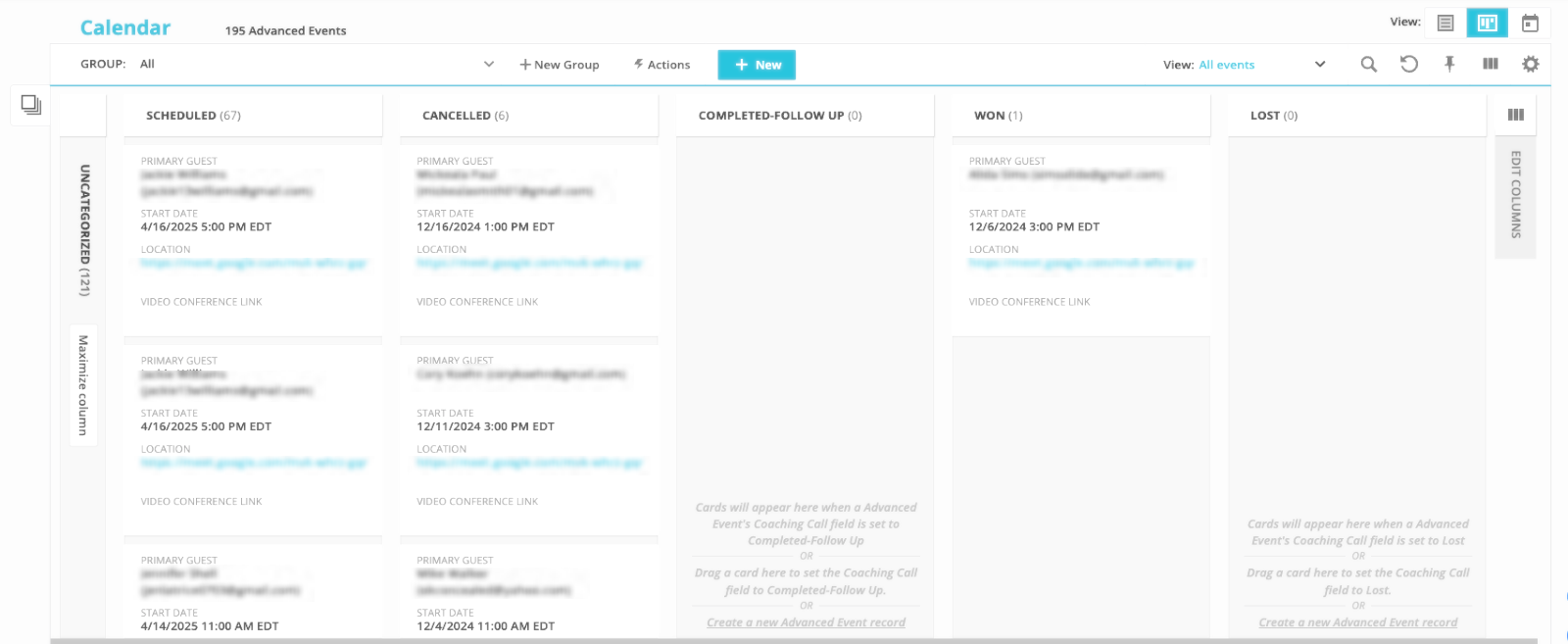 An image of EMS Corps Program signup page