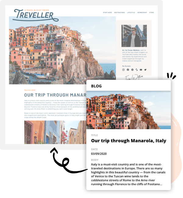 Dynamic content settings in the Ontraport app