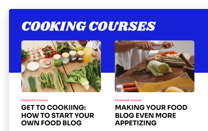 Online course site built in Ontraport