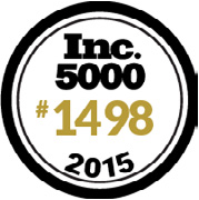 2015 Inc 5000 #1498 Award