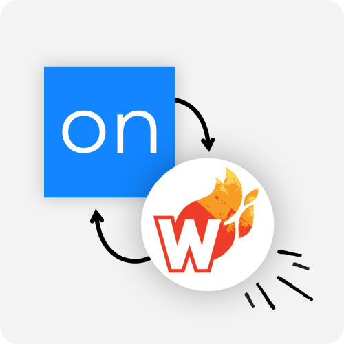 The Ontraport and Wicked Reports logos