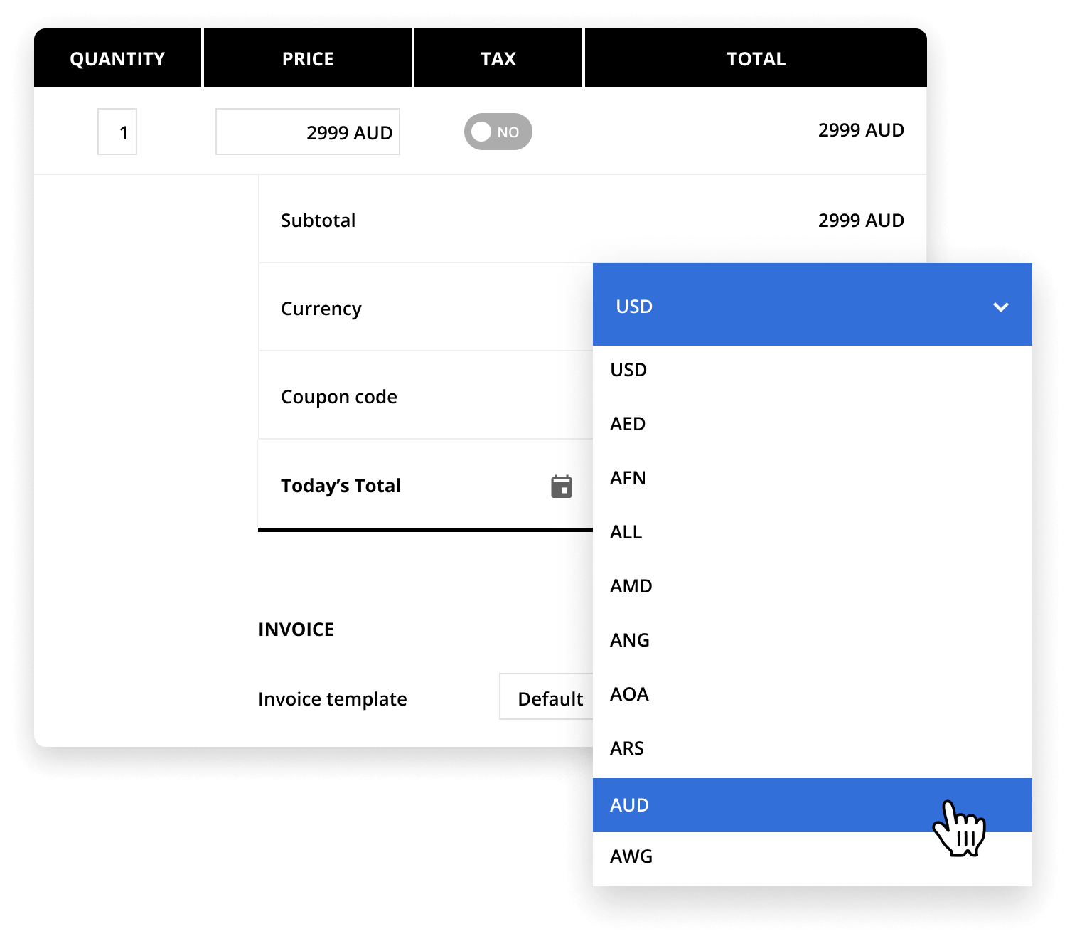 Automated Subscription management settings with the Ontraport app