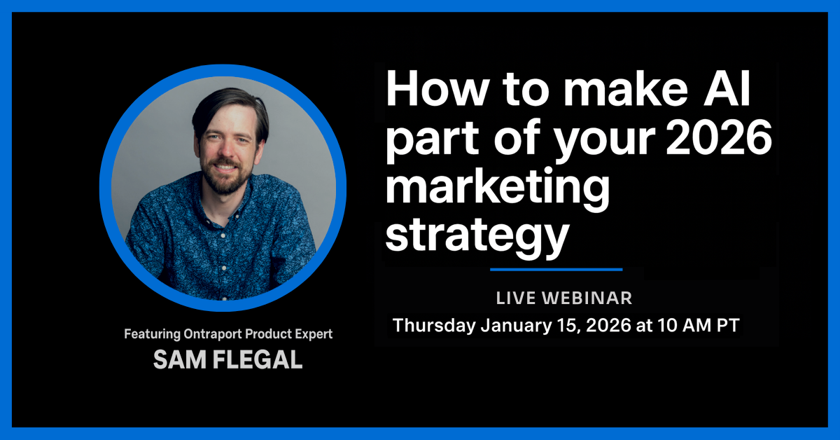 Webinar | How to make AI part of your 2026 marketing strategy
