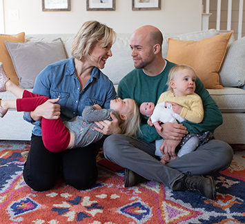 Image of Kate and Her Family