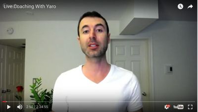 Live Coaching With Yaro